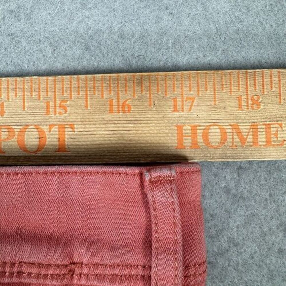 Wellen Shorts Mens Size 33 Coral Pink Chino Flat Front Bermuda READ Playa - Picture 9 of 14